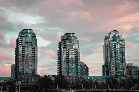 建筑学 建设 摩天大楼 市中心 加拿大 旅行 天空 风景