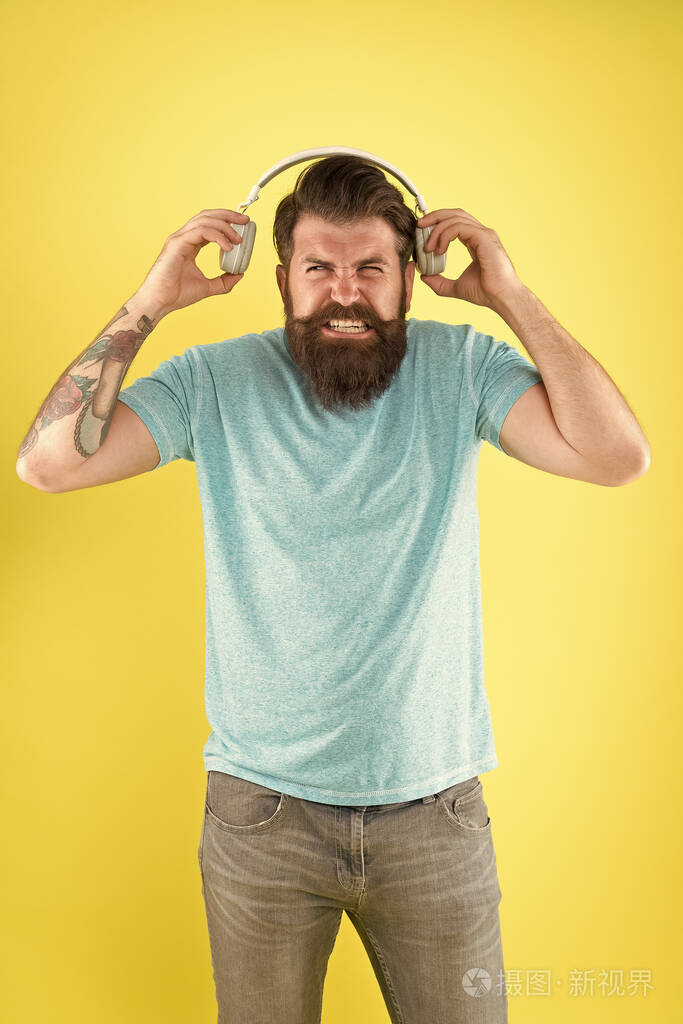 可恨的歌.音乐品味.长胡子的人不喜欢音乐.刺耳的声音.