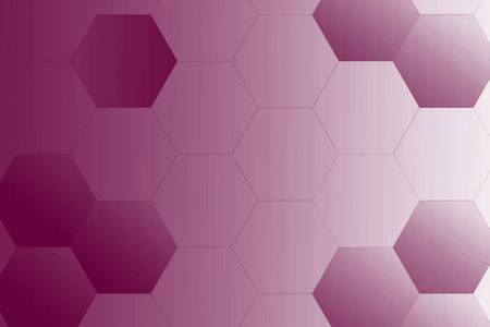 Tyrian purple hexagon gradient background. 