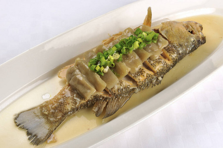 清蒸鱼肉图片