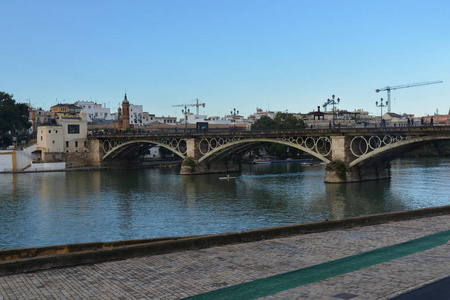 Early morning in Seville. 