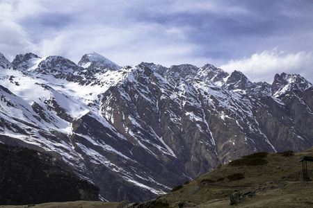 蓝天 斜坡 自然 山体 环境 风景 储备 高加索 地区 岩石