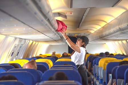 航班 小屋 安全 运输 飞机 旅行 航空公司 背包 隔间