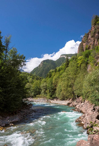 环境 高加索 风景 全景图 自然 岩石 峡谷 斜坡 旅游业