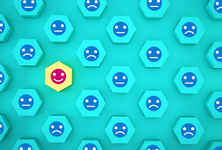 表情抽象喜怒哀乐,别具一格,思维与众不同,个性鲜明,脱颖而出.