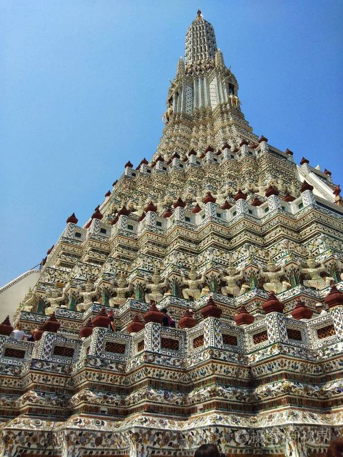 地标 天空 吴哥 古老的 泰语 瓦特 建筑 旅行 曼谷 泰国