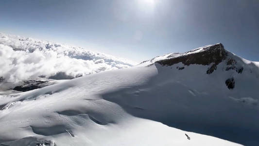 天空 冬天 运动 旅行 滑雪 阿尔卑斯山 美丽的 季节 气候