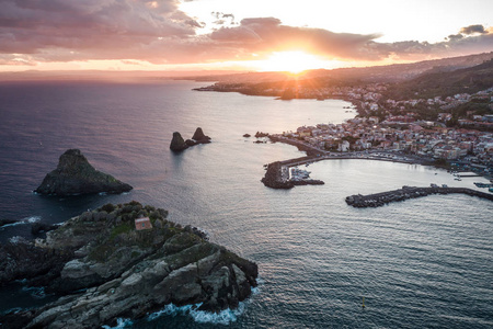 西西里岛 意大利 地中海 喷发 天空 旅行 夏天 旅游业