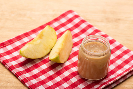 营养物 复制空间 桌子 喂养 营养 准备 生的 罐子 苹果