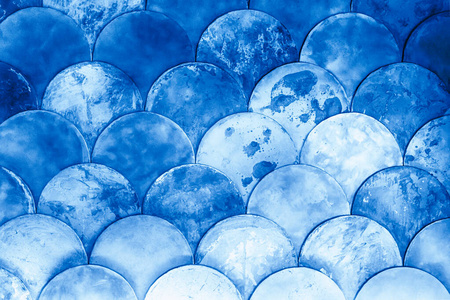 抽象的海洋主题背景,渐变经典蓝色,色调照片