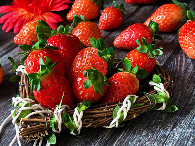 颜色 草莓 食物 盘子 水果 覆盆子 维生素 特写镜头 饮食