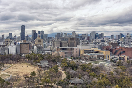 全景 街道 天际线 关西 目的地 公园 天线 建筑 城市