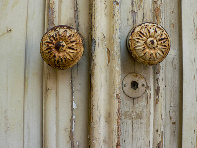 旧木门锁具详图图片
