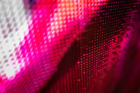 CloseUp LED blurred screen. LED soft focus background. abstract 