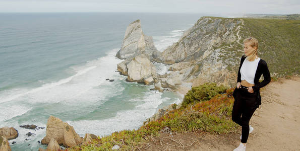 自然 风景 葡萄牙 大陆 斗篷 岩石 地平线 葡萄牙语 大西洋