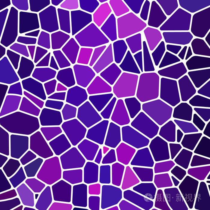 矢量彩色玻璃马赛克背景