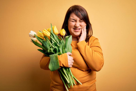 病人 触摸 女人 牙科 成人 牙齿 脸颊 美女 牙医 肖像