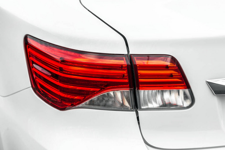 倒车灯渔夫在捕鱼日落阿尔特温孤立的汽车倒车灯倒车灯汽车倒车灯的