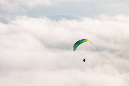 空气 天空 自由 运动 夏天 旅行 风景 跳伞 极端 航班