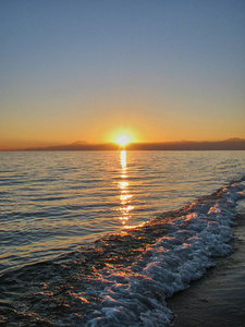 海上夕阳