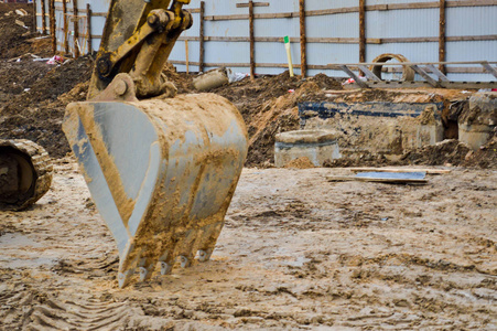 大型钢铁工业用重型挖掘机推土机修路专用施工设备及土方开挖