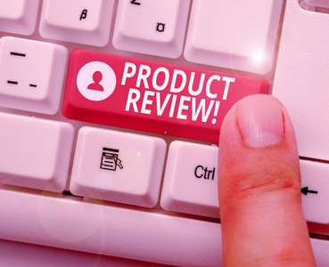 写笔记展示产品评论。展示客户对所购买产品的评价和评论的商业照片。