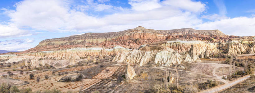 砂岩 峡谷 冒险 徒步旅行 旅行 卡帕多西亚 洞穴 古老的