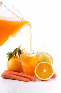 柑橘胡萝卜汁