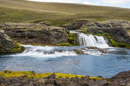 冰岛埃尔德加省的诺达里河