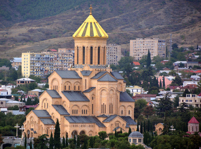大教堂 地中海 风景 城市 旅游业 城市景观 夏天 宗教