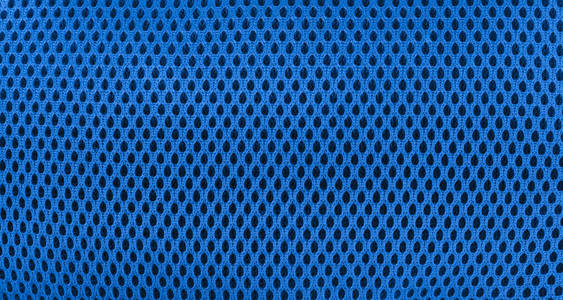 蓝底网眼布照片