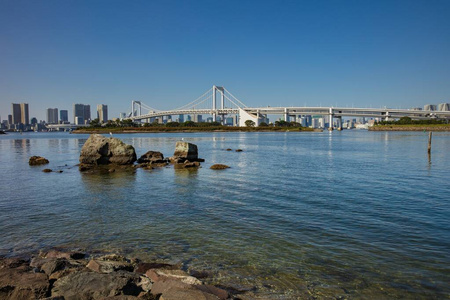  Rainbow Bridge at Tokyo Bay 