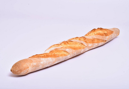 白底法式面包