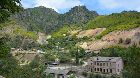 村庄 教堂 古老的 自然 西班牙 意大利 建筑学 夏天 文化