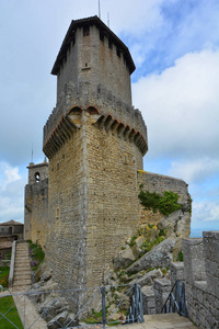 堡垒 城市 欧洲 旅行 古老的 建筑 地标 要塞 历史 城垛
