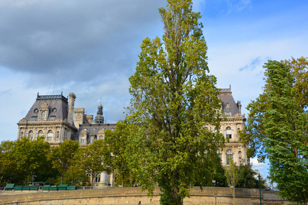 夏天 教堂 巴黎 历史的 纪念碑 欧洲 公园 历史 天空