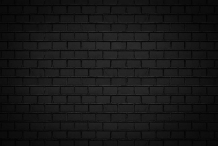 抽象的黑色纹理，背景或背景为砖墙，设计为砖墙