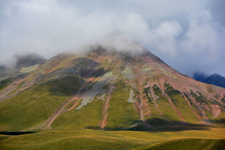 高的 自然 攀登 火山 美丽的 森林 公园 小山 风景 旅行