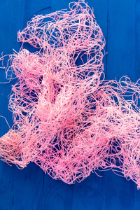网络 海的 网格 纹理 粉红色 抓住 尼龙