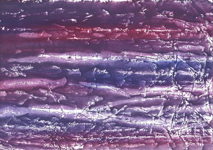 紫色大理石。抽象水彩背景。绘画质感