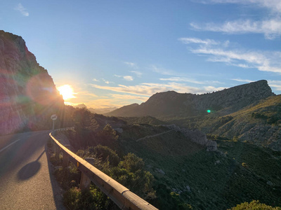 美丽的 夏天 自然 森林 山谷 天空 风景 旅行 旅游业