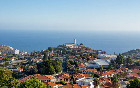 Madeira Funchal全景景观海景miradouro pico do barcelos