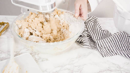 甜食 手工制作的 食物 自制 饼干 混合 糕点 甜点 制作