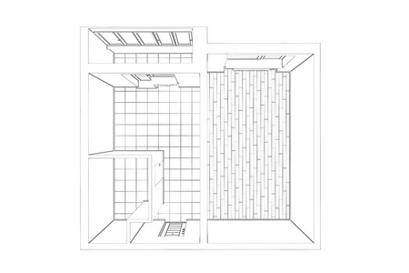 建筑学 广告 建筑 项目 三维 插图 方案 建设 房间 在室内