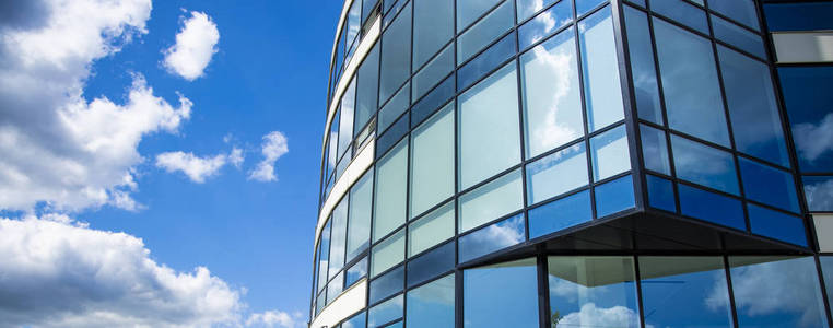 金融 办公室 摩天大楼 成功 城市 反射 窗口 镜子 公司