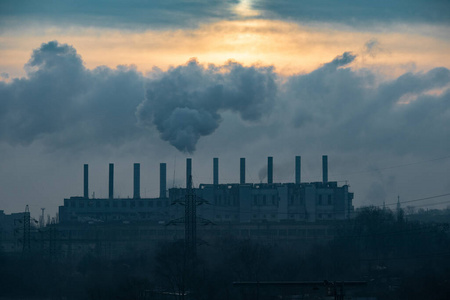 天空 环境 行业 生产 气氛 气候 植物 排放 蒸汽 变暖