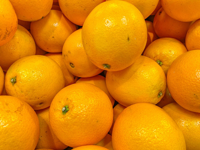 水果店卖橘子的特写照片图片