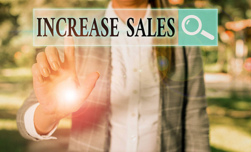 文字写作增加销售。业务理念为广大客户完成了销售周期。