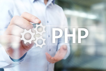 PHP，虚拟屏幕上的Web开发概念。