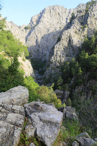 假期 天空 小山 山谷 追踪 路线 自然 公园 悬崖 旅行者